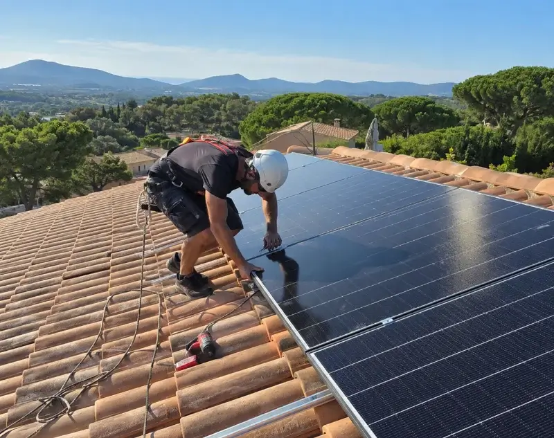 Installateur panneaux solaires Baldenheim — pose photovoltaïque sur toiture